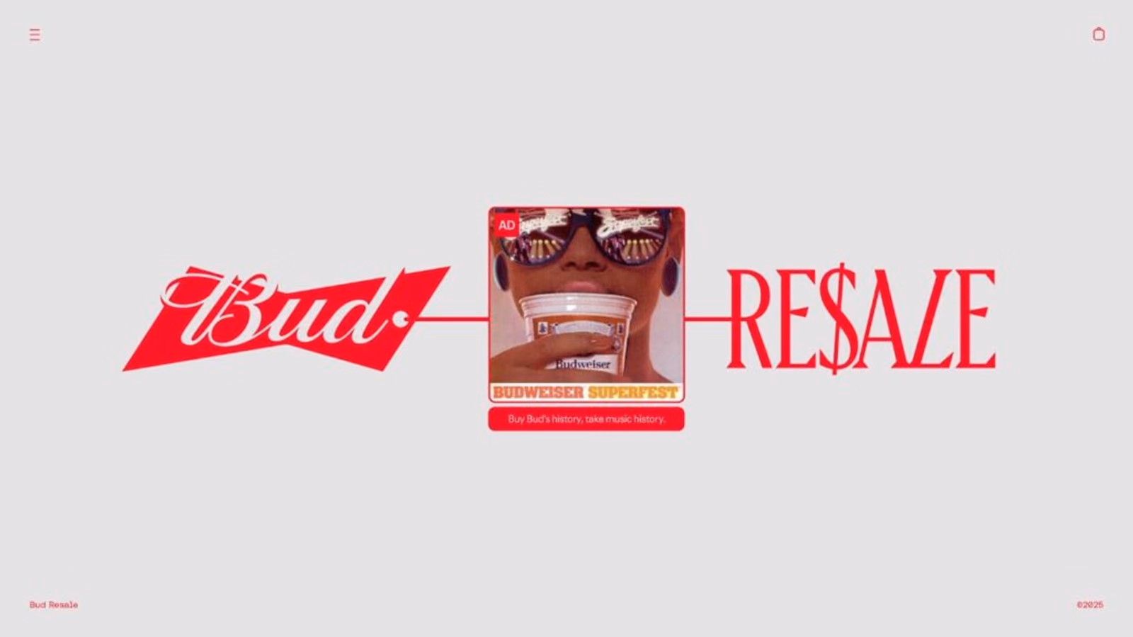 Case film for Budweiser's Bud Resale, made with África for Cannes Lions 2025. Motion direction and animation across the entire piece.